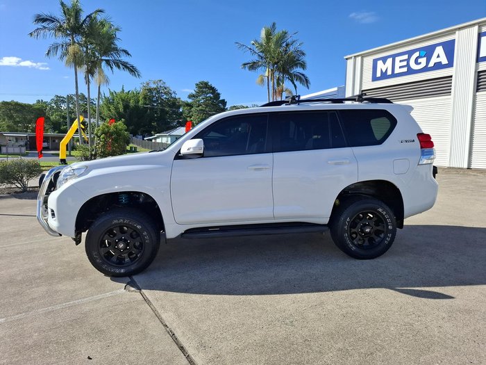 2011 Toyota Landcruiser Prado GXL GRJ150R 4X4 Constant Glacier White