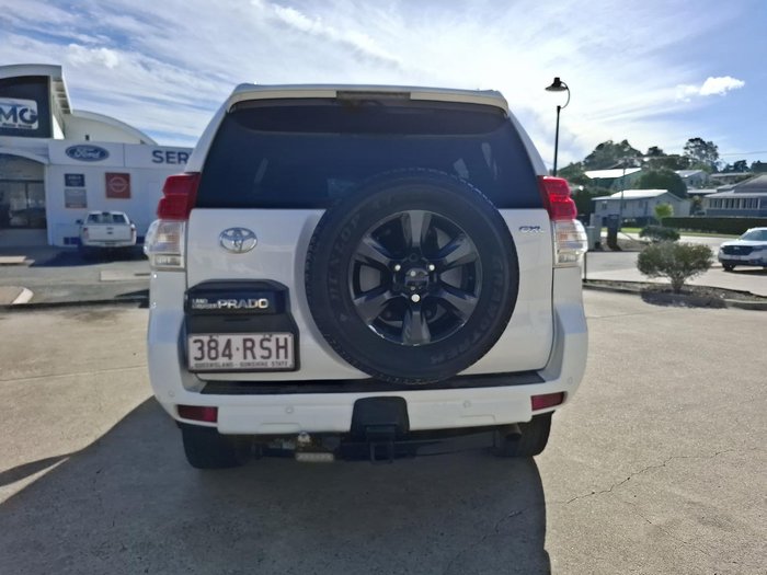 2011 Toyota Landcruiser Prado GXL GRJ150R 4X4 Constant Glacier White