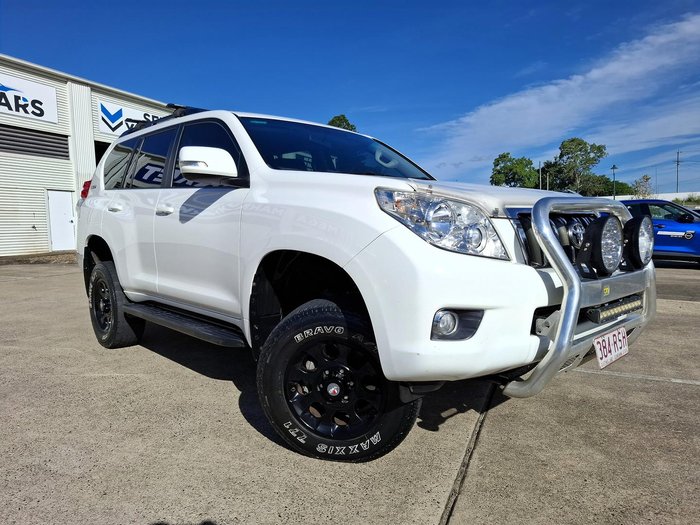 2011 Toyota Landcruiser Prado GXL GRJ150R 4X4 Constant Glacier White