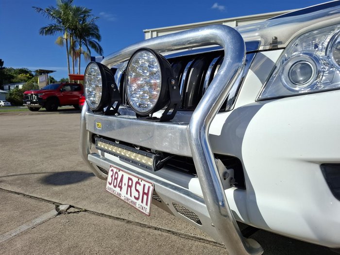 2011 Toyota Landcruiser Prado GXL GRJ150R 4X4 Constant Glacier White