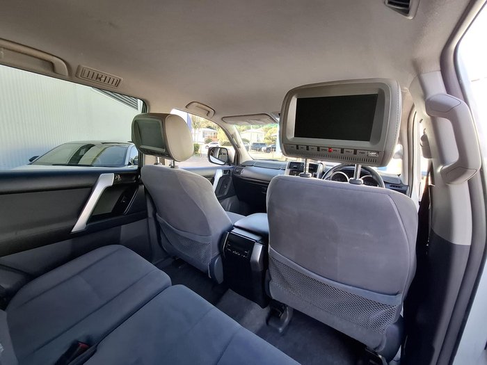2011 Toyota Landcruiser Prado GXL GRJ150R 4X4 Constant Glacier White