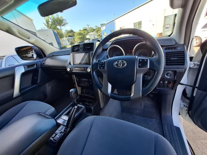 2011 Toyota Landcruiser Prado GXL GRJ150R 4X4 Constant Glacier White