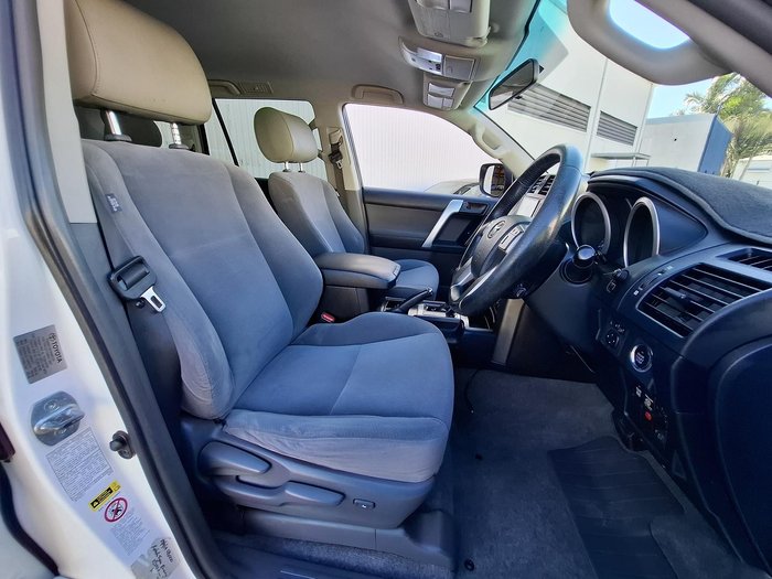2011 Toyota Landcruiser Prado GXL GRJ150R 4X4 Constant Glacier White