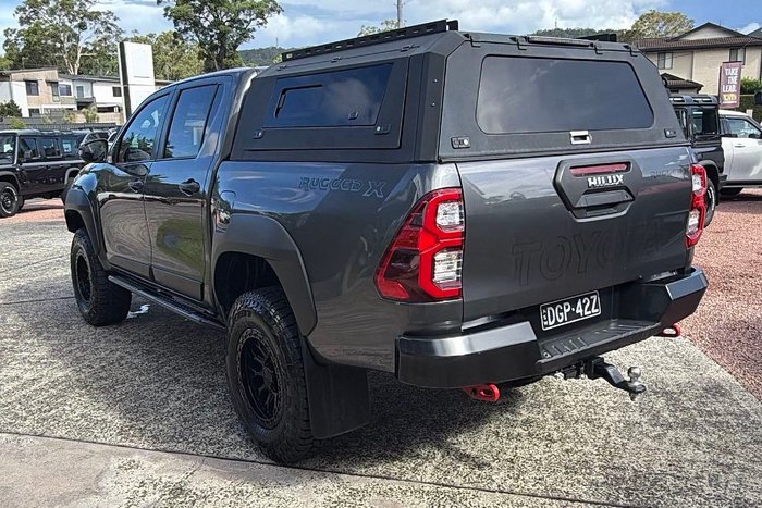 2021 Toyota Hilux Rugged X GUN126R 4X4 Dual Range Graphite
