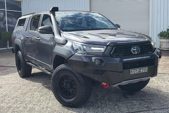 2021 Toyota Hilux Rugged X GUN126R 4X4 Dual Range Graphite