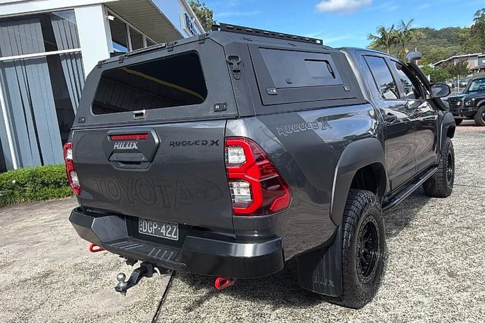 2021 Toyota Hilux Rugged X GUN126R 4X4 Dual Range Graphite
