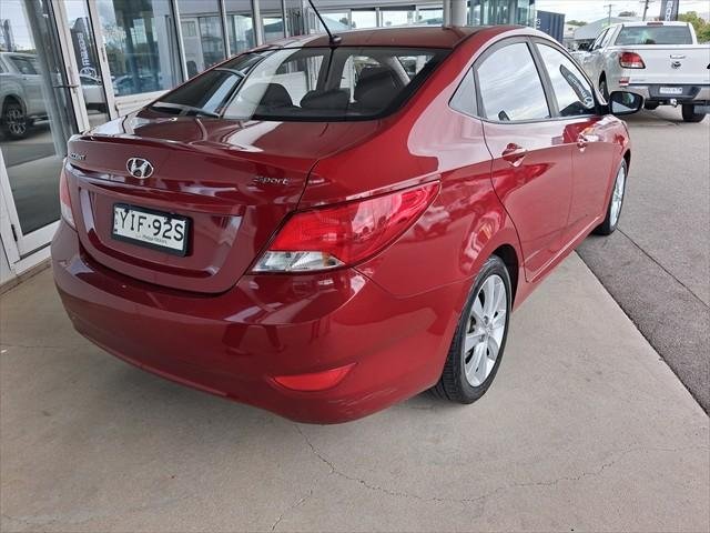 2018 Hyundai Accent Sport RB6 MY18 Pulse Red
