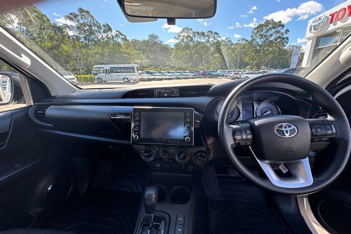 2024 Toyota Hilux SR GUN126R 4X4 Dual Range Glacier White