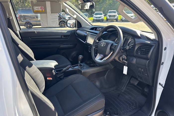 2024 Toyota Hilux SR GUN126R 4X4 Dual Range Glacier White