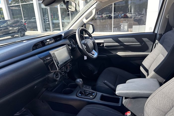 2024 Toyota Hilux SR GUN126R 4X4 Dual Range Glacier White