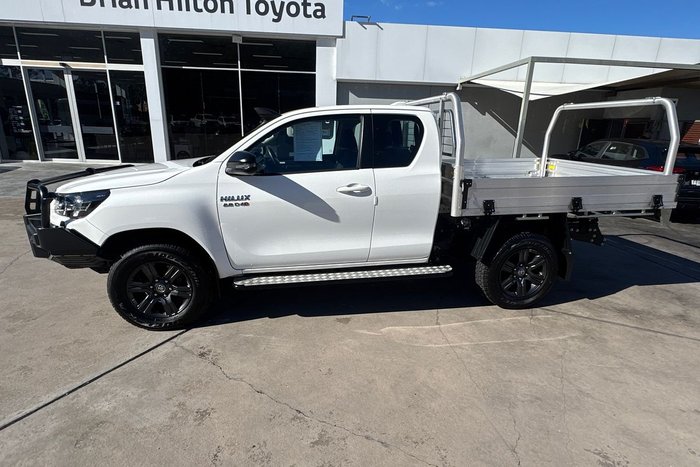 2024 Toyota Hilux SR GUN126R 4X4 Dual Range Glacier White