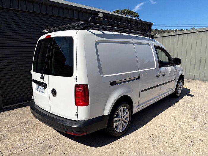 2016 Volkswagen Caddy TSI220 2KN MY16 Candy White