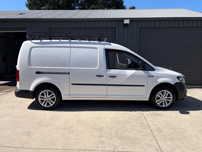 2016 Volkswagen Caddy TSI220 2KN MY16 Candy White