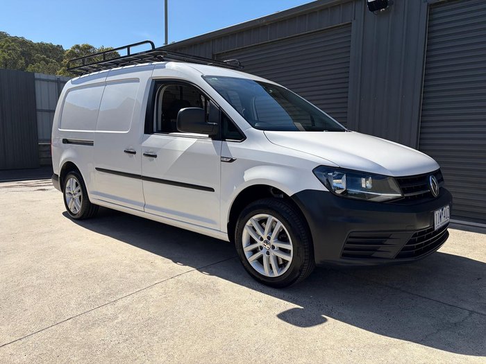 2016 Volkswagen Caddy TSI220 2KN MY16 Candy White