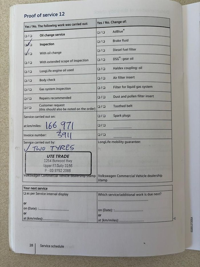 2016 Volkswagen Caddy TSI220 2KN MY16 Candy White