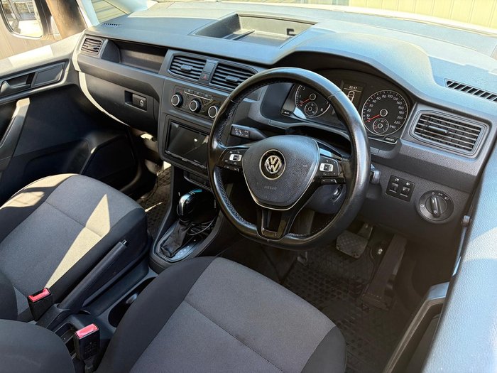 2016 Volkswagen Caddy TSI220 2KN MY16 Candy White