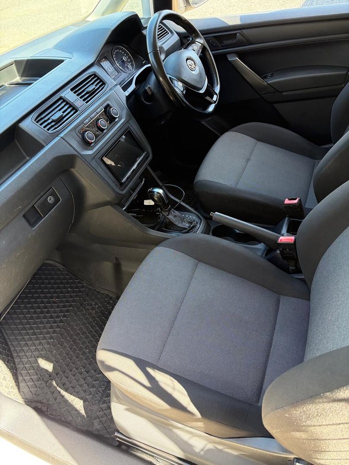 2016 Volkswagen Caddy TSI220 2KN MY16 Candy White