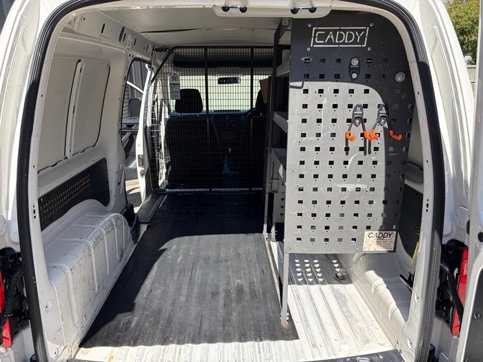 2016 Volkswagen Caddy TSI220 2KN MY16 Candy White