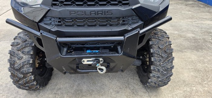 2023 Polaris RANGER XP 1000 CREW NSTAR PREM STEALTH GREY AZURE CRYSTAL