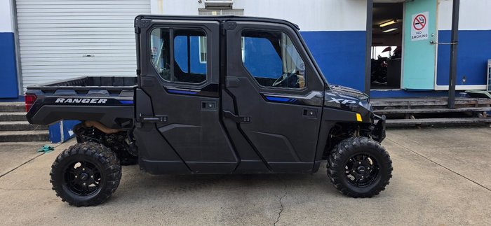 2023 Polaris RANGER XP 1000 CREW NSTAR PREM STEALTH GREY AZURE CRYSTAL