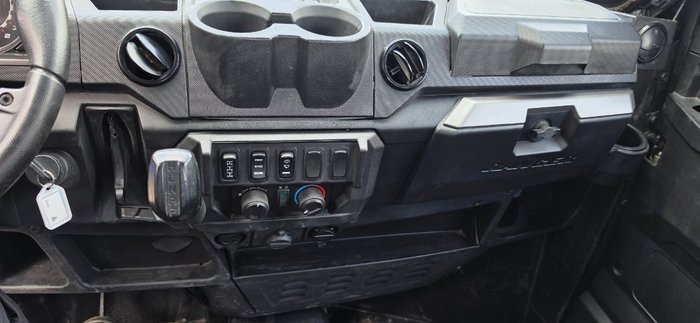 2023 Polaris RANGER XP 1000 CREW NSTAR PREM STEALTH GREY AZURE CRYSTAL