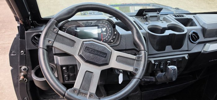 2023 Polaris RANGER XP 1000 CREW NSTAR PREM STEALTH GREY AZURE CRYSTAL