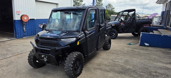 2023 Polaris RANGER XP 1000 CREW NSTAR PREM STEALTH GREY AZURE CRYSTAL