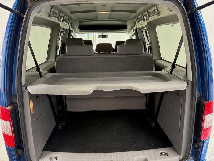 2010 Volkswagen Caddy 2K MY10 Beluga Blue