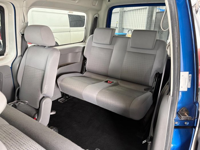 2010 Volkswagen Caddy 2K MY10 Beluga Blue