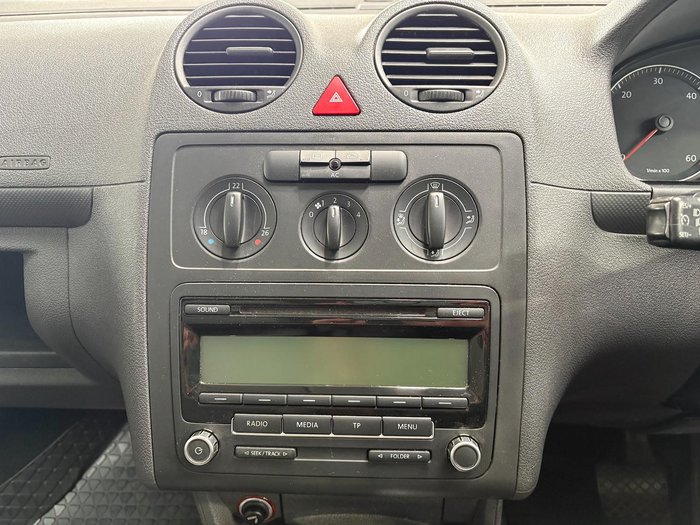 2010 Volkswagen Caddy 2K MY10 Beluga Blue