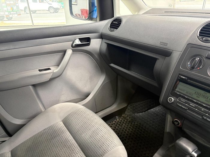 2010 Volkswagen Caddy 2K MY10 Beluga Blue