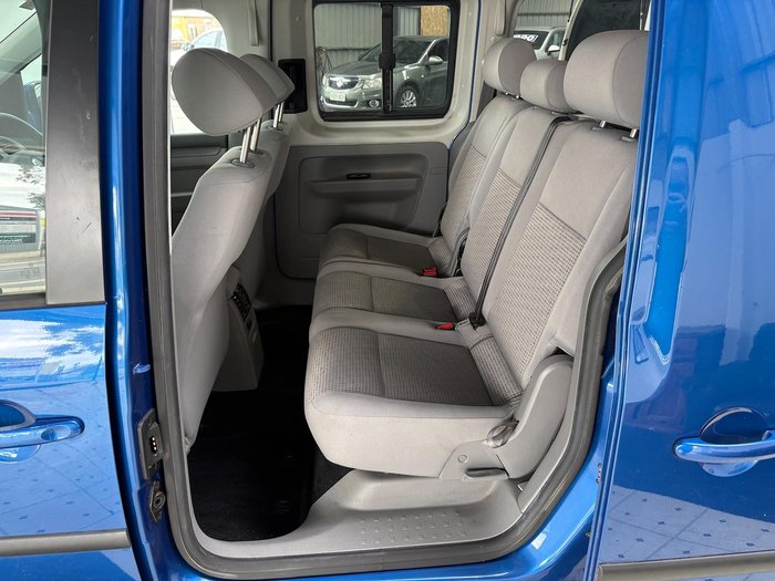 2010 Volkswagen Caddy 2K MY10 Beluga Blue