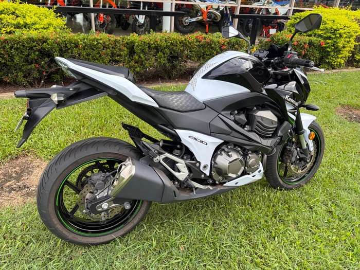 2013 Kawasaki Z800 ABS (ZR800) White