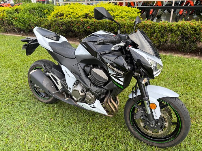 2013 Kawasaki Z800 ABS (ZR800) White