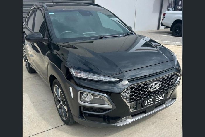 2017 Hyundai Kona Highlander OS MY18 AWD Phantom Black