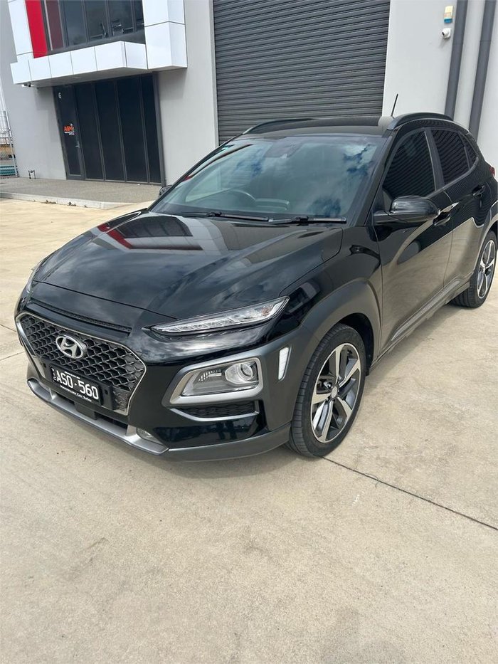 2017 Hyundai Kona Highlander OS MY18 AWD Phantom Black