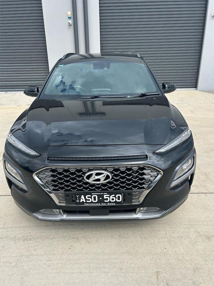 2017 Hyundai Kona Highlander OS MY18 AWD Phantom Black