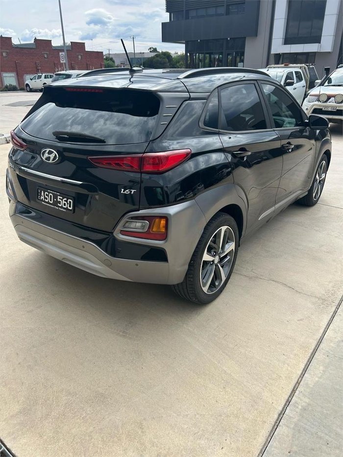 2017 Hyundai Kona Highlander OS MY18 AWD Phantom Black