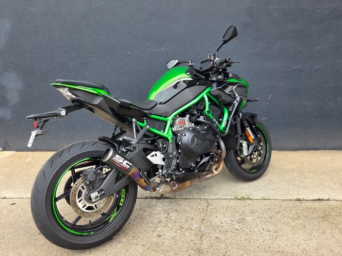 2020 Kawasaki Z H2 GREEN