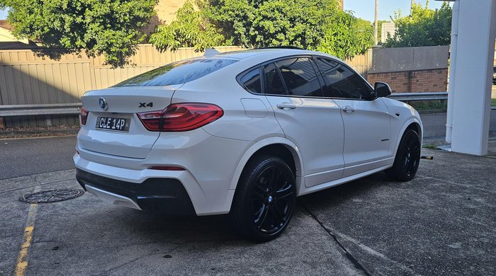2015 BMW X4 xDrive30d F26 4X4 Constant Alpine White