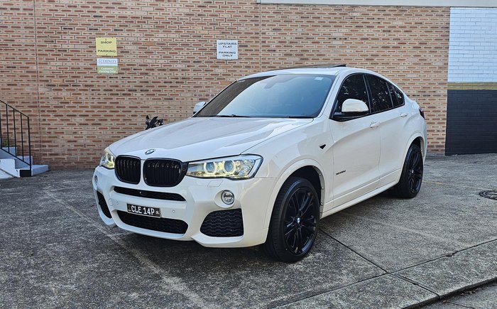 2015 BMW X4 xDrive30d F26 4X4 Constant Alpine White