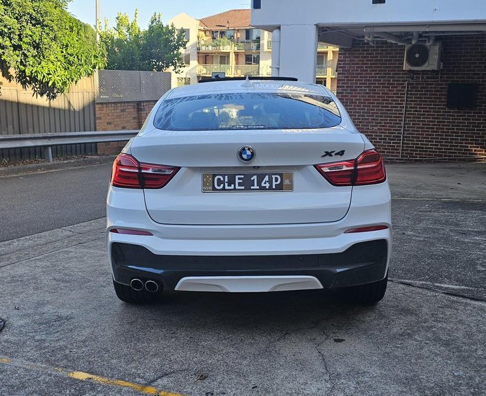 2015 BMW X4 xDrive30d F26 4X4 Constant Alpine White