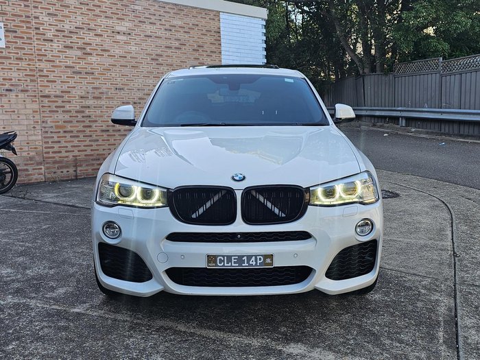 2015 BMW X4 xDrive30d F26 4X4 Constant Alpine White