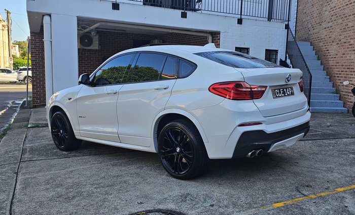 2015 BMW X4 xDrive30d F26 4X4 Constant Alpine White