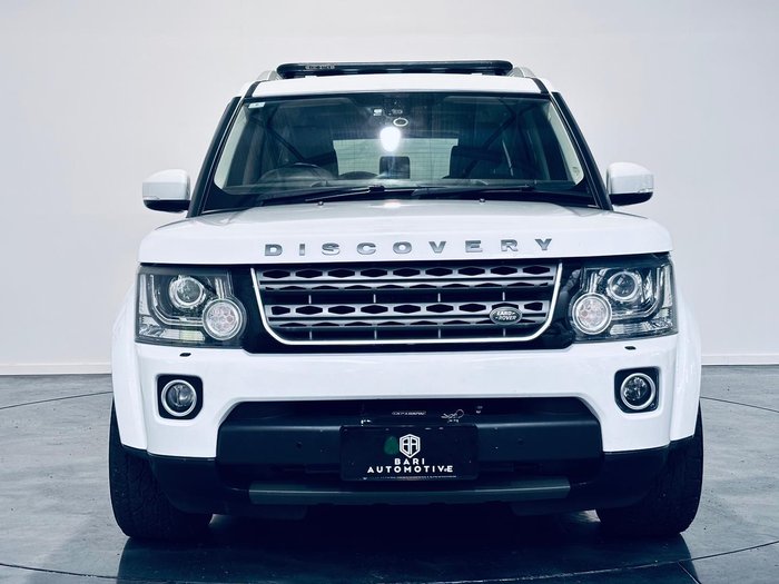 2016 Land Rover Discovery TDV6 Series 4 MY16.5 4X4 Dual Range Fuji White