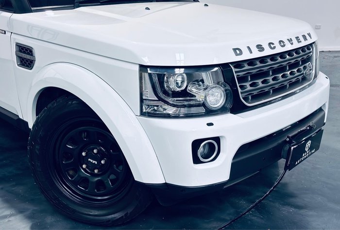 2016 Land Rover Discovery TDV6 Series 4 MY16.5 4X4 Dual Range Fuji White