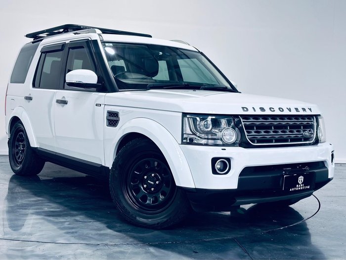 2016 Land Rover Discovery TDV6 Series 4 MY16.5 4X4 Dual Range Fuji White