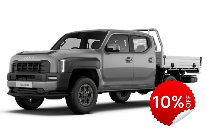 2025 Kia Tasman SX TK MY26 4X4 Dual Range Steel Gray (KLG)