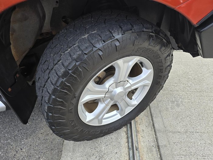 2017 Isuzu D-MAX LS-U MY17 4X4 Dual Range Orange