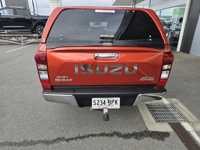 2017 Isuzu D-MAX LS-U MY17 4X4 Dual Range Orange